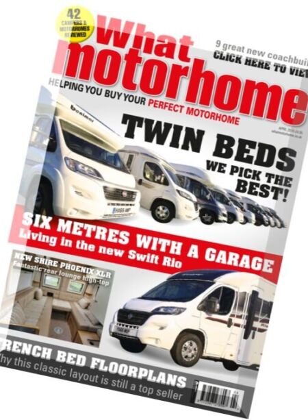 What Motorhome – April 2016 Cover