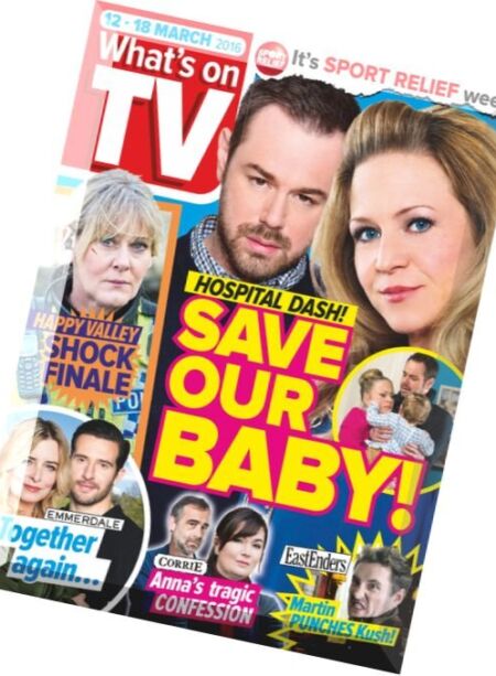 What’s on TV – 12 March 2016 Cover