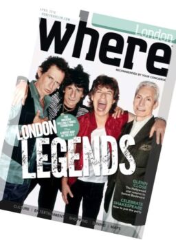 Where London – April 2016