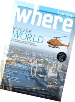 Where London – March 2016