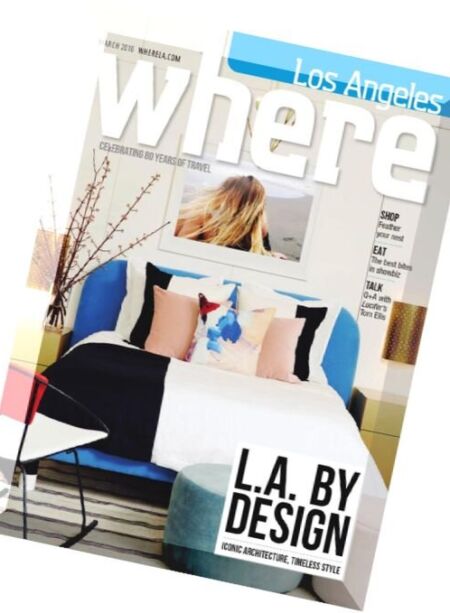 Where Los Angeles – March 2016 Cover