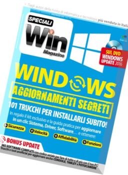 Win Magazine Speciali – Aprile-Maggio 2016