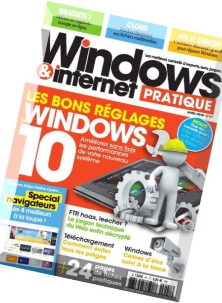 Windows & Internet Pratique – Avril 2016 Cover