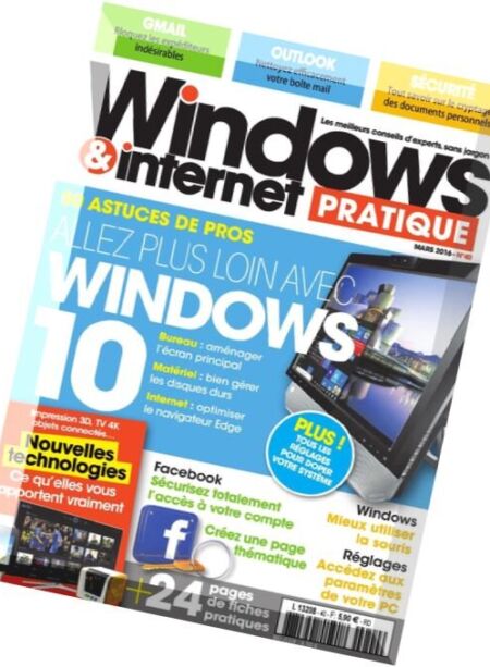 Windows & Internet Pratique – Mars 2016 Cover