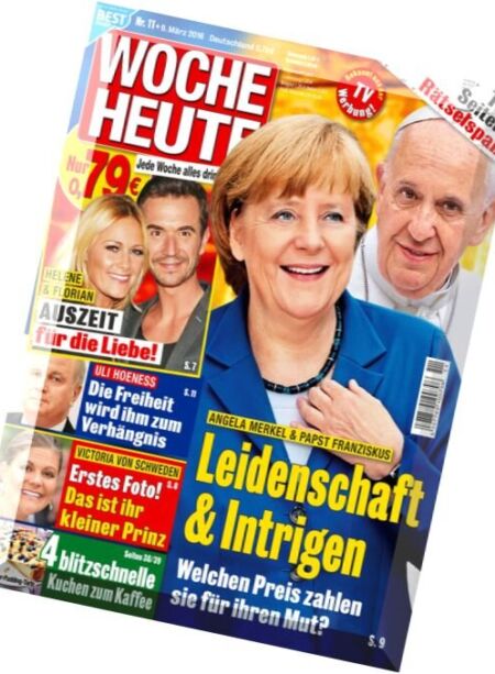 Woche Heute – 9 Marz 2016 Cover