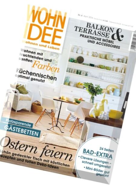 Wohnidee – April 2016 Cover
