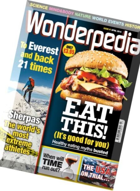 Wonderpedia – April 2016 Cover