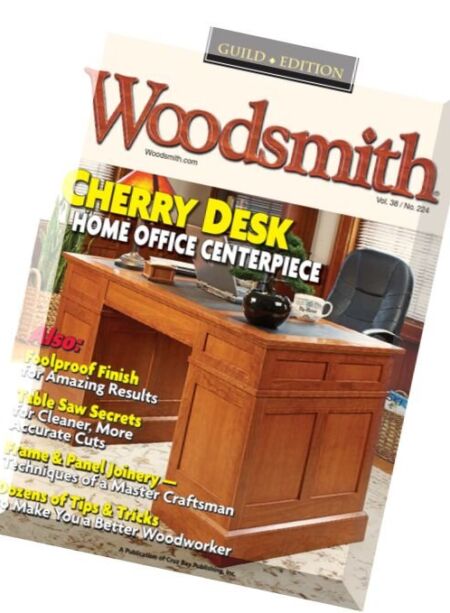 Woodsmith Magazine – Issue 224, April-May 2016 Cover