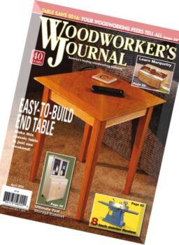 Woodworker’s Journal – March-April 2016