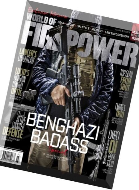 World of Firepower – March-April 2016 Cover