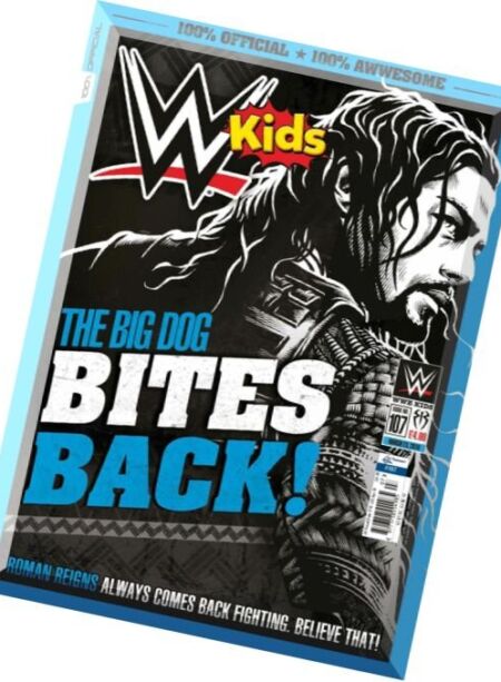 WWE Kids – Issue 107, 2016 Cover