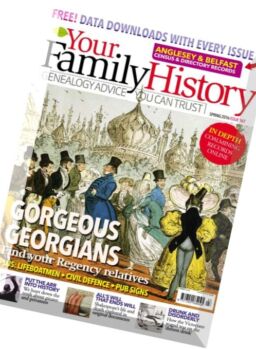 Your Family History – Spring 2016