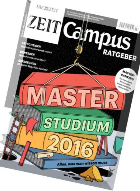 Zeit Campus Ratgeber – Fruhjahr-Sommer 2016 Cover