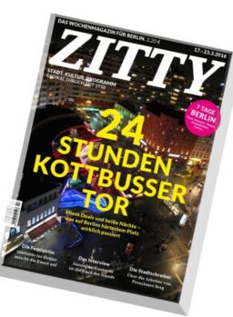 Zitty – 17 Marz 2016