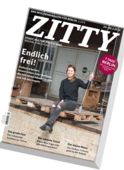 Zitty – 24 Marz 2016