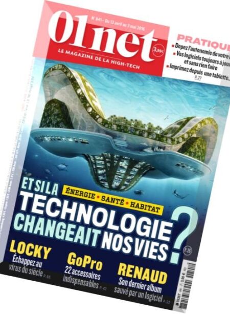 01net – 13 Avril au 3 Mai 2016 Cover