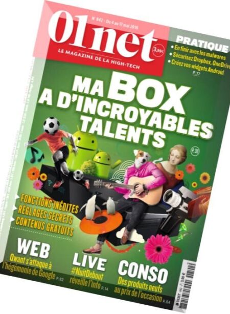 01net – 4 au 17 Mai 2016 Cover