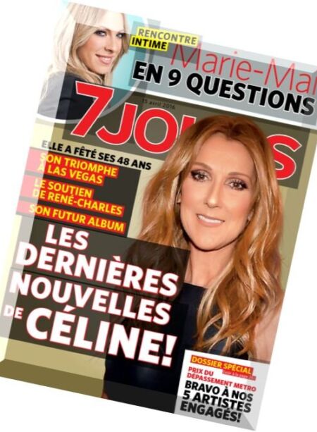 7 Jours – 15 Avril 2016 Cover