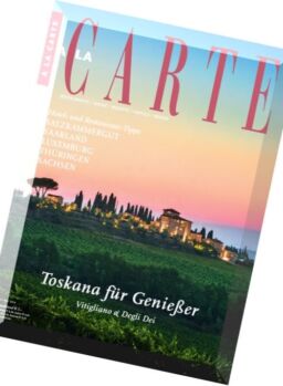 A la Carte – Mai 2016