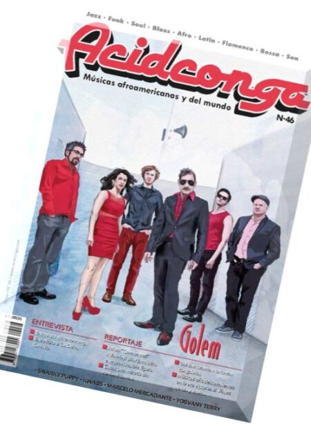 Acidconga – Mayo 2016 Cover