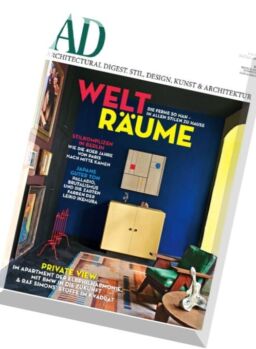 AD Architectural Digest Germany – Mai 2016