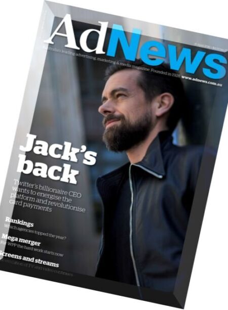 AdNews – 15 April 2016 Cover