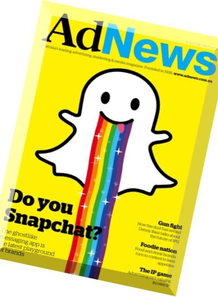 AdNews – 29 April 2016 Cover