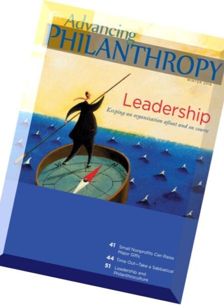 Advancing Philanthropy – Winter 2016 Cover