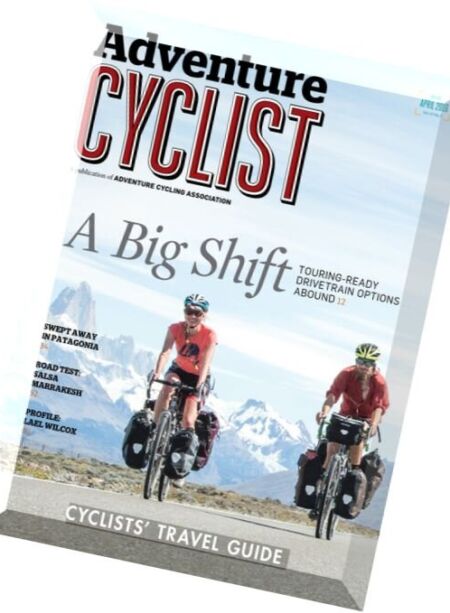 Adventure Cyclist – April 2016 Cover
