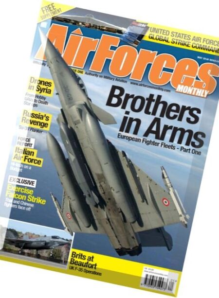 AirForces Monthly – May 2016 Cover