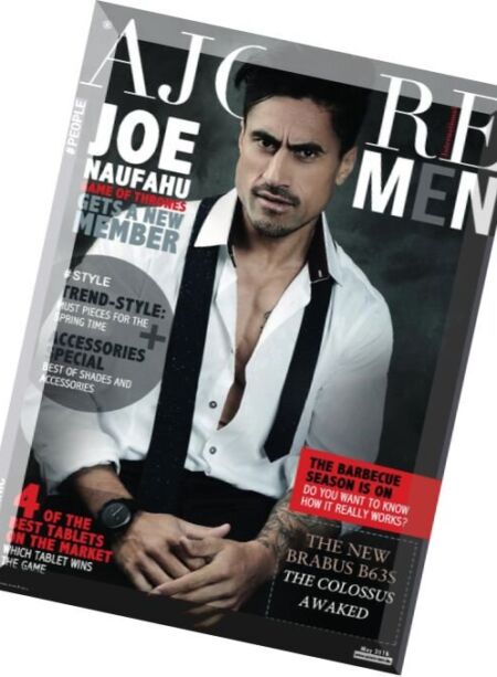 Ajoure Men International – May 2016 Cover