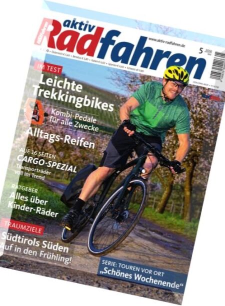 Aktiv Radfahren – Mai 2016 Cover