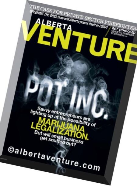 Alberta Venture – April 2016 Cover