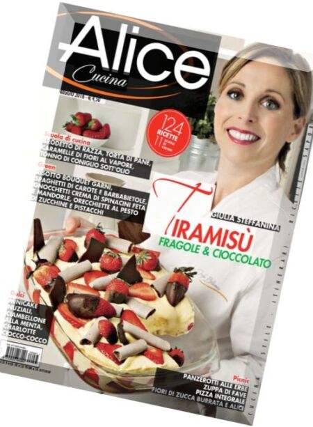 Alice Cucina – Maggio 2016 Cover