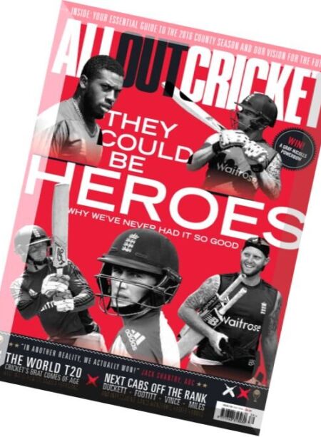All Out Cricket – May 2016 Cover