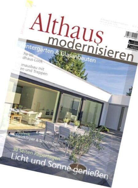 Althaus Modernisieren – Juni-Juli 2016 Cover