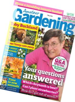 Amateur Gardening – 7 May 2016