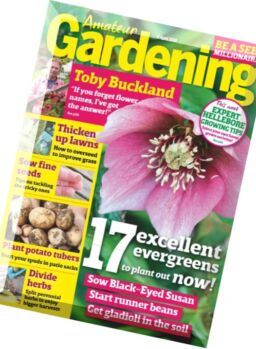 Amateur Gardening – 9 April 2016