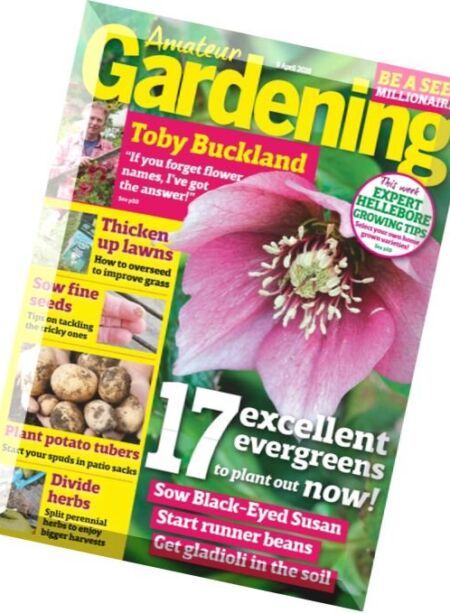 Amateur Gardening – 9 April 2016 Cover