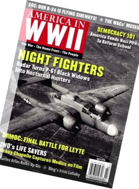 America In WWII – April 2016 Cover