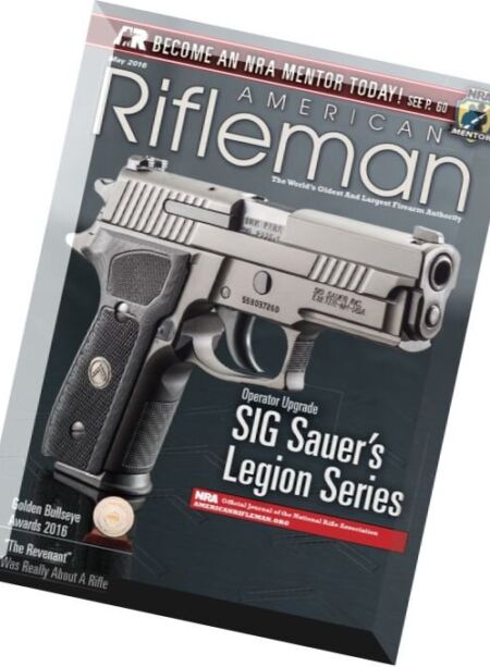 American Rifleman – May 2016 Cover