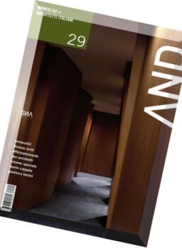 AND Magazine Architetti Italiani – Gennaio-Aprile 2016
