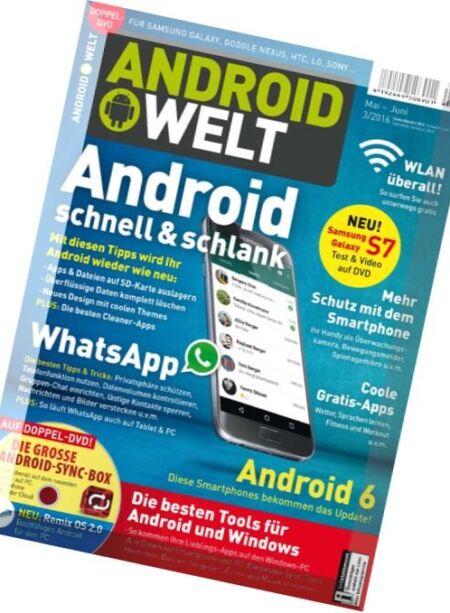 Androidwelt – Mai-Juni 2016 Cover