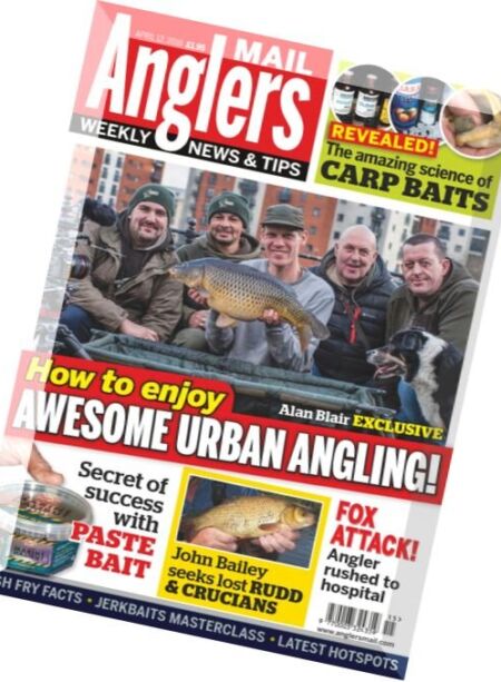 Angler’s Mail – 12 April 2016 Cover
