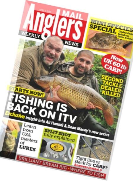 Angler’s Mail – 5 April 2016 Cover