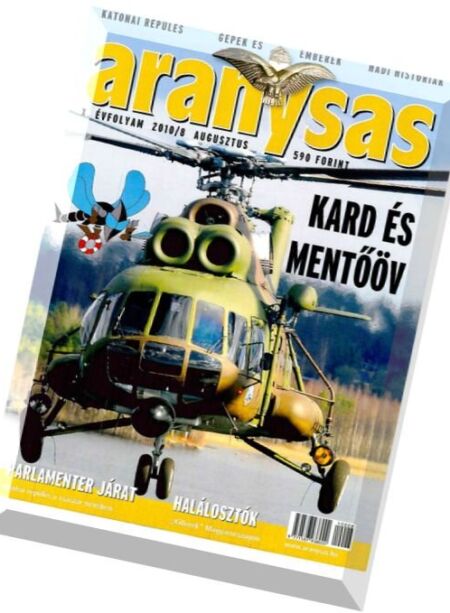 Aranysas – 2010-08 Cover