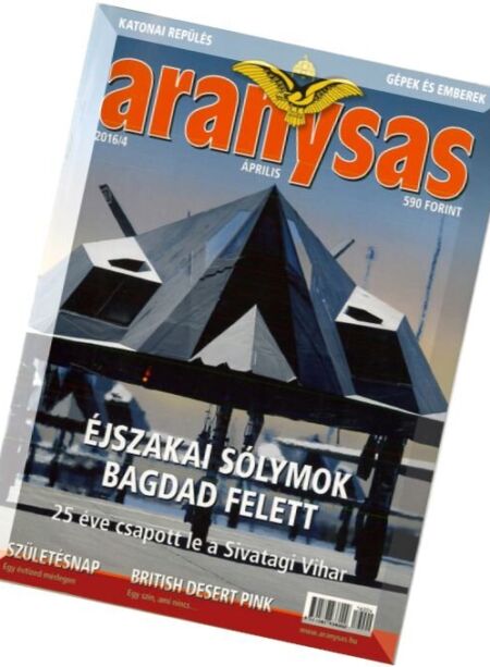 Aranysas – 2016-04 Cover