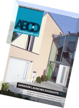 Architect, Builder, Contractor & Developer – April 2016