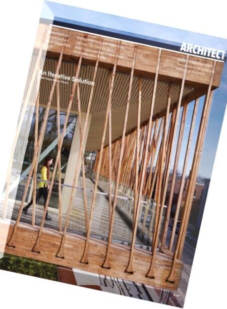Architect Magazine – April 2016 Cover
