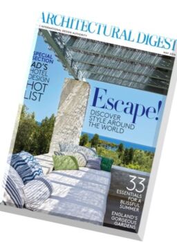 Architectural Digest – May 2016
